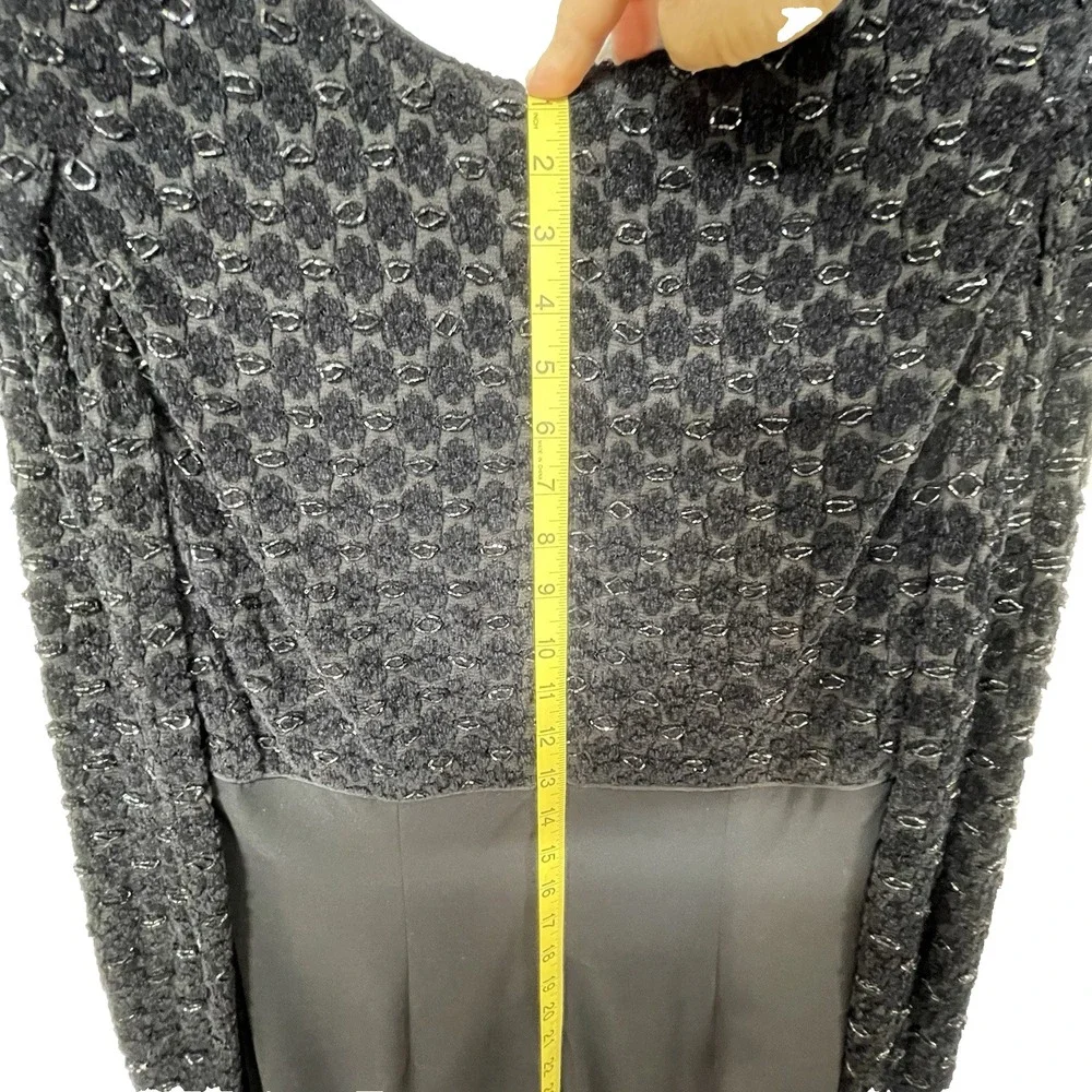 Vintage 90s‎ Rimini by Shaw Women's Velvet Floral Formal Evening Maxi Dress 14 - Picture 9 of 10